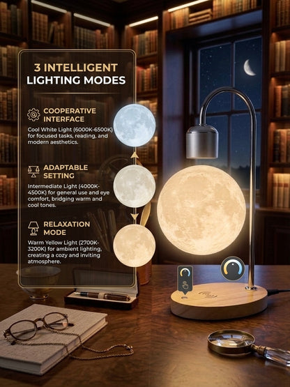 Floating Lunar Lamp