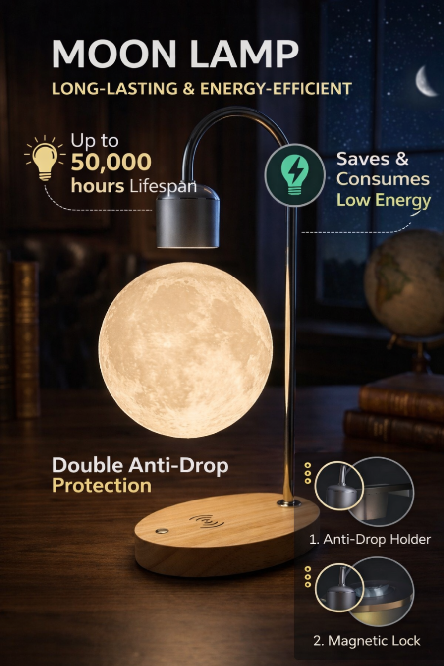 Floating Lunar Lamp