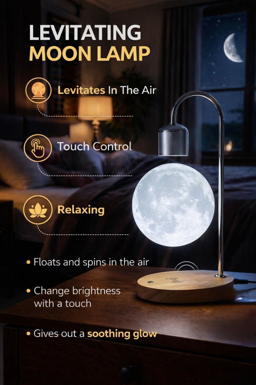 Floating Lunar Lamp